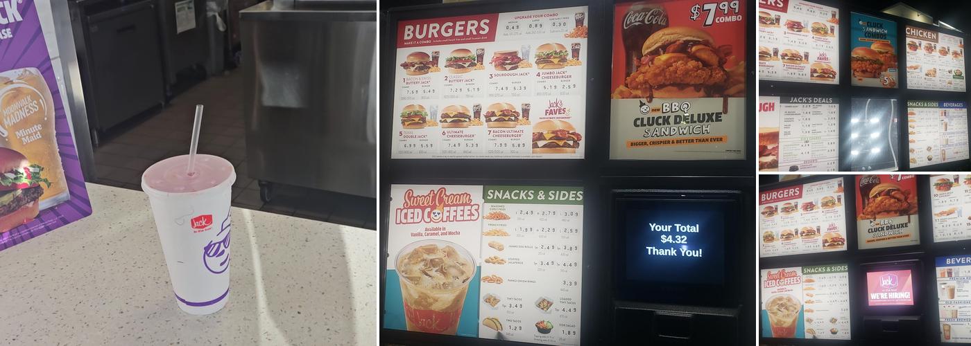 Jack in the Box Menu