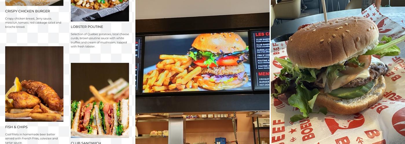 Jerry casse-croûte du Terroir Menu