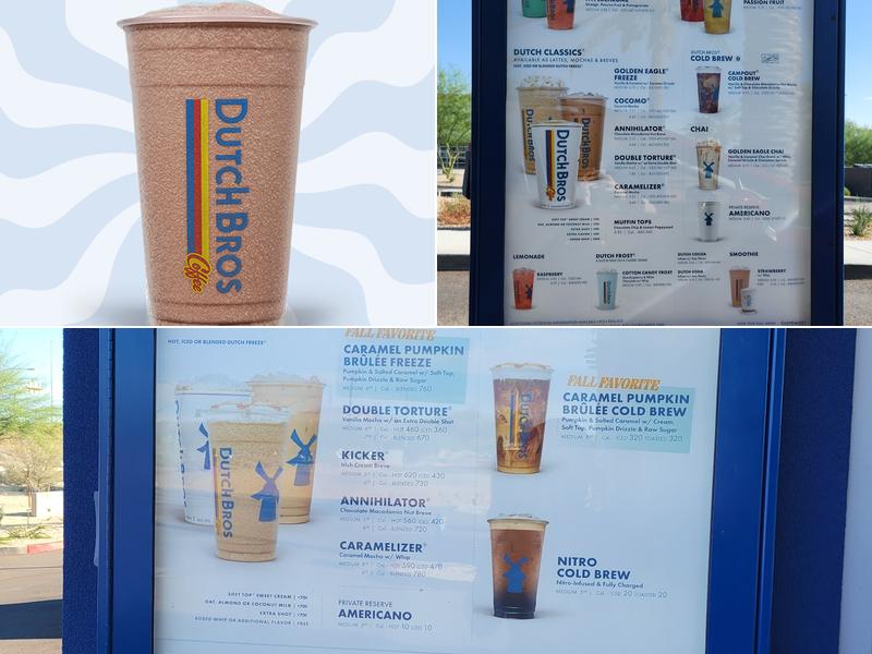 Dutch Bros Coffee Menu