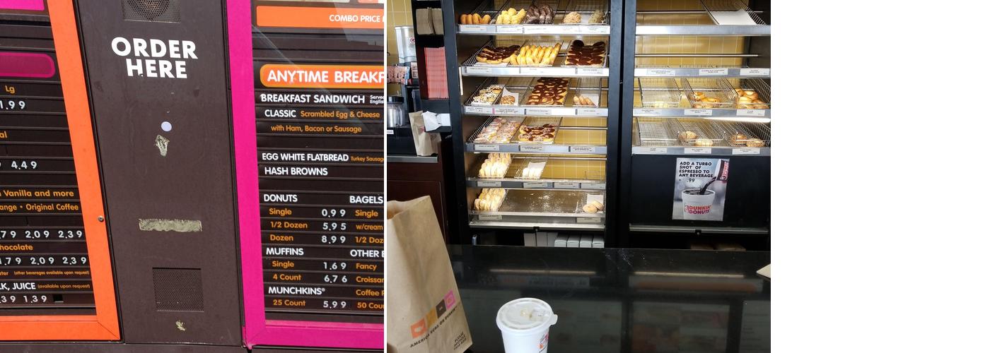 Dunkin' Menu