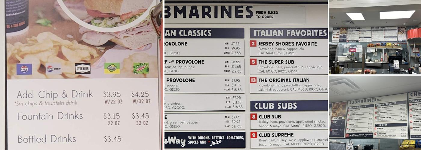 Jersey Mike's Subs Menu