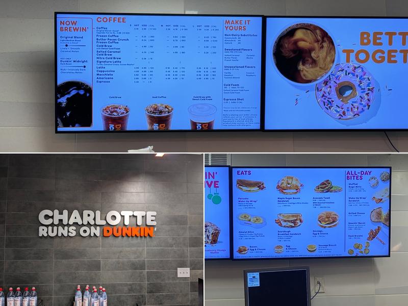 Dunkin' Menu