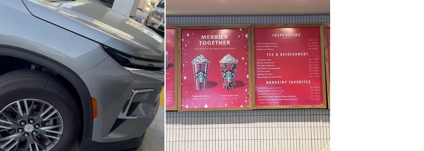 Starbucks Menu