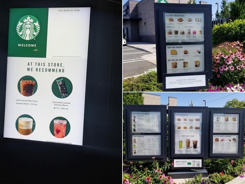 Starbucks Menu