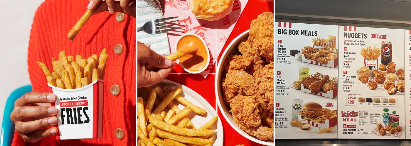 KFC Menu