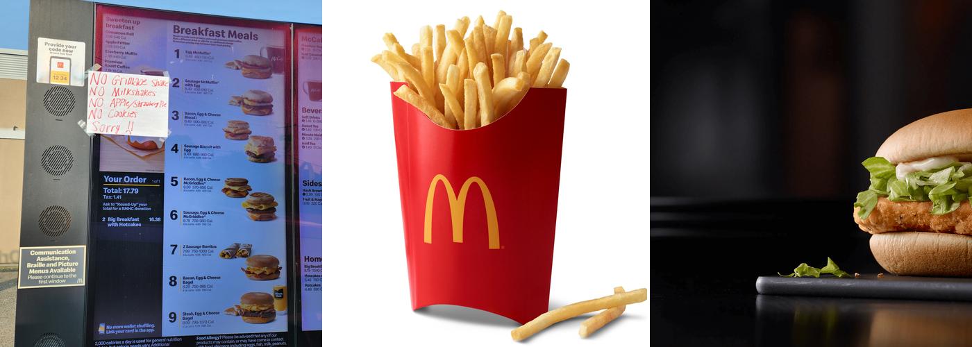 McDonald's Menu