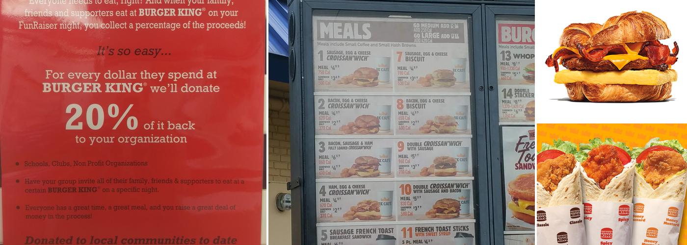 Burger King Menu