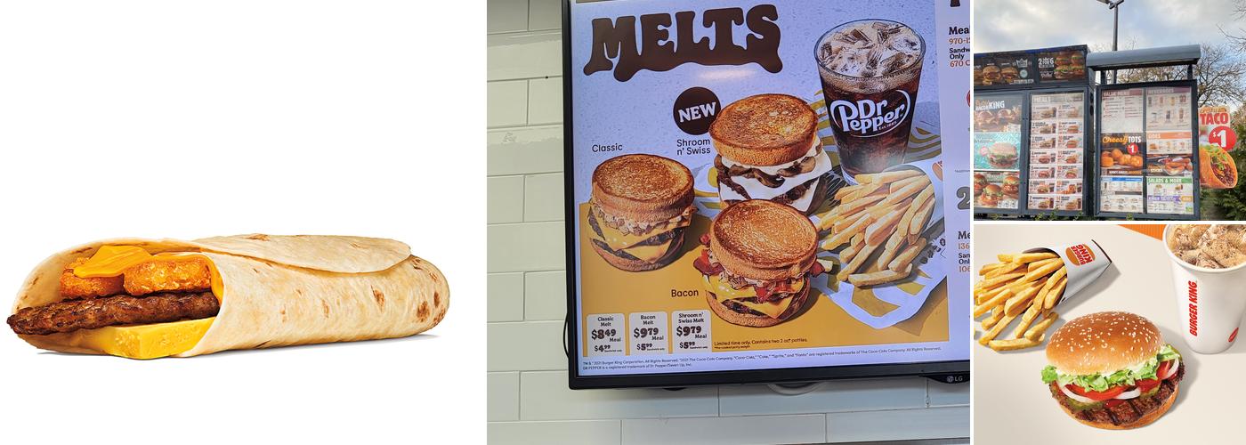 Burger King Menu