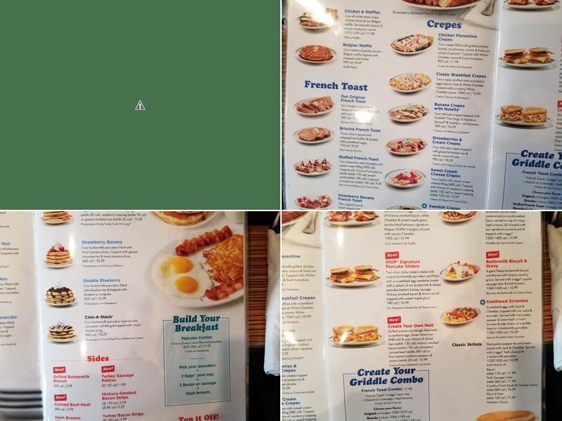IHOP Menu