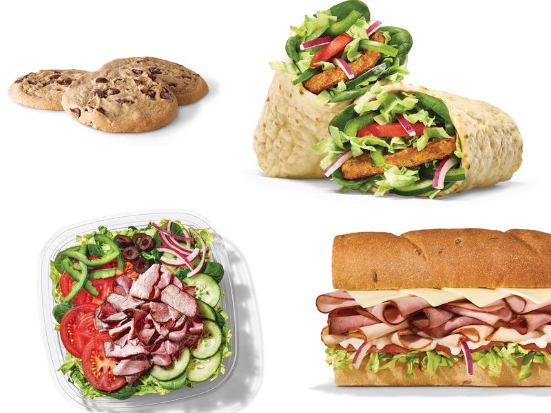 Subway Menu