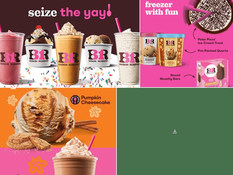Baskin-Robbins Menu