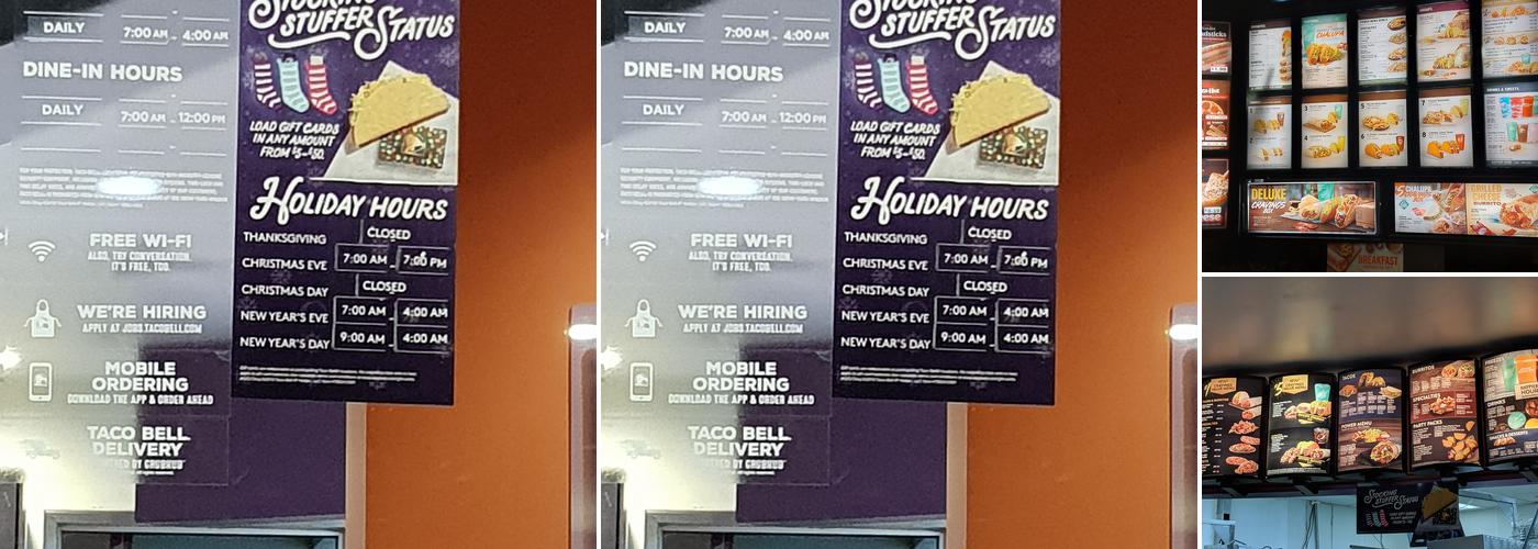 Taco Bell Menu