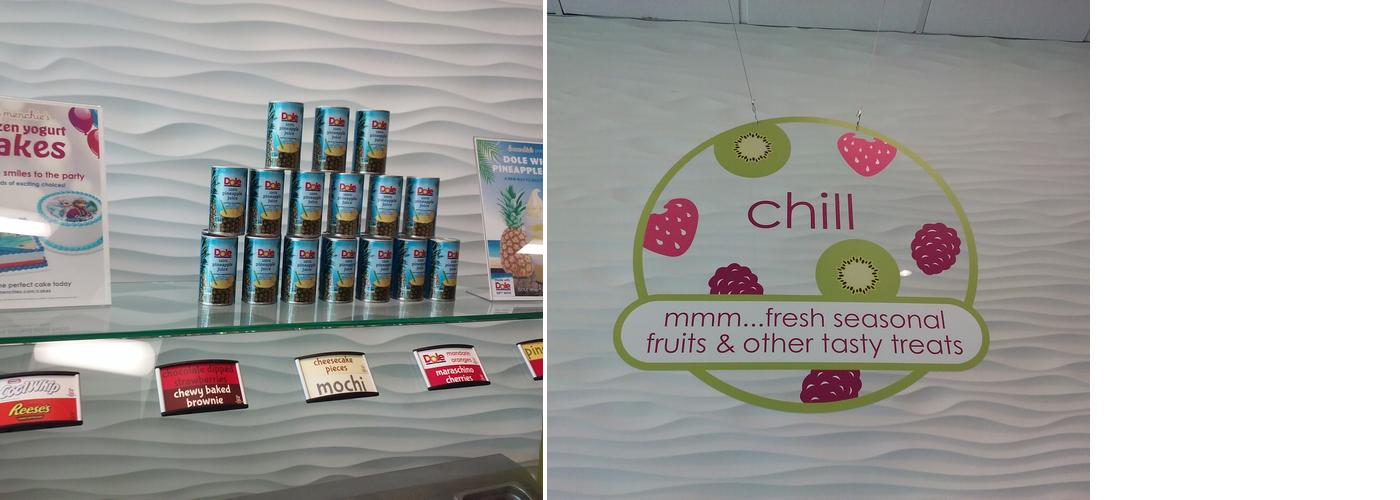 Menchie's Frozen Yogurt Menu