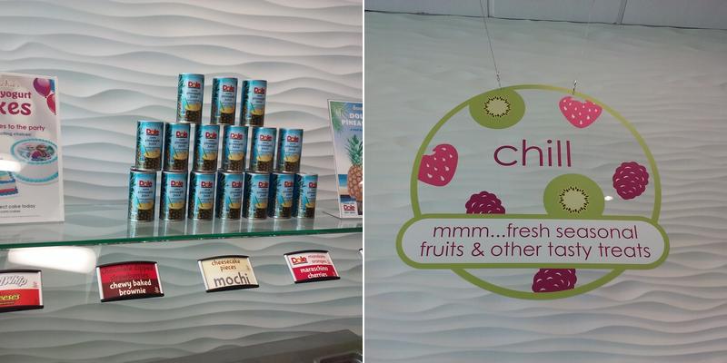 Menchie's Frozen Yogurt Menu