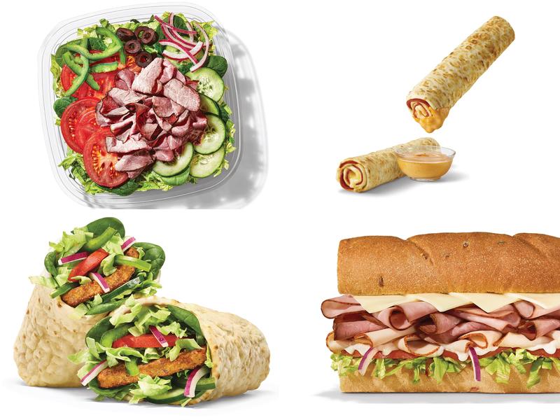 Subway Menu