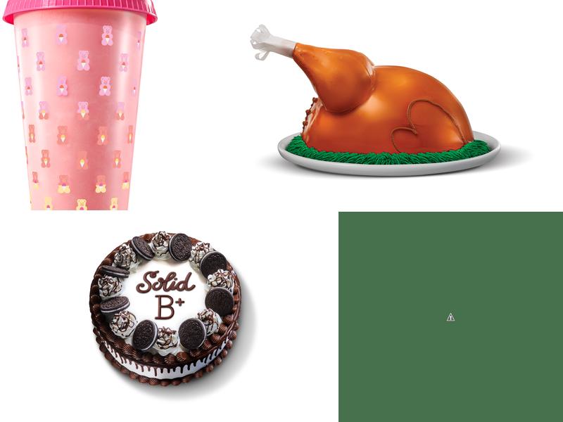 Baskin-Robbins Menu