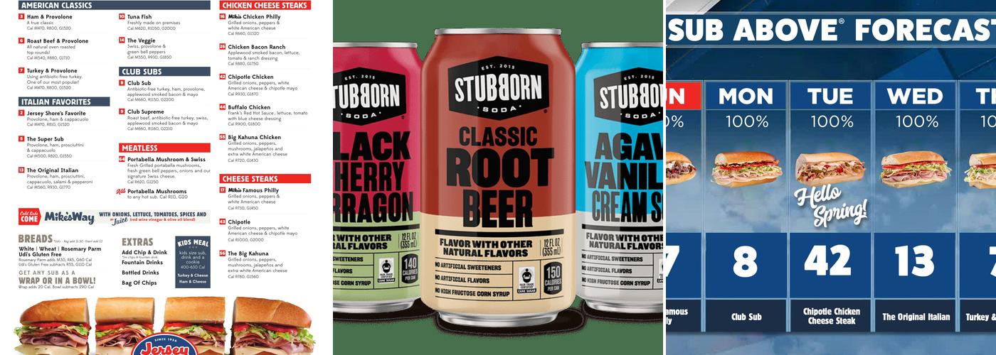 Jersey Mike's Subs Menu