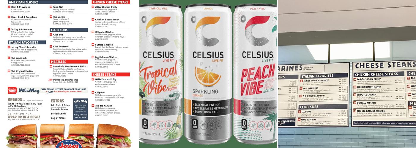 Jersey Mike's Subs Menu