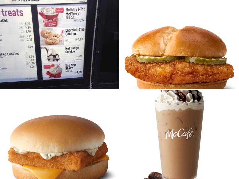 McDonald's Menu