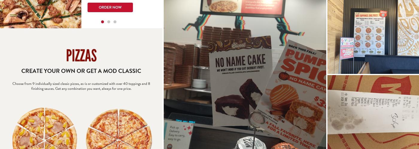 MOD Pizza Menu