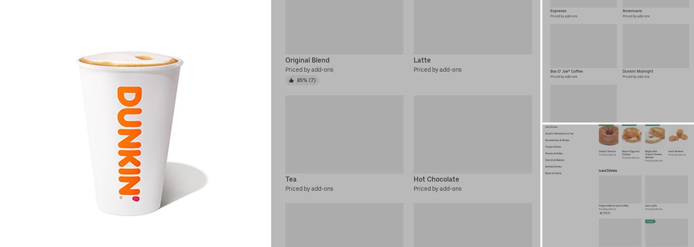 Dunkin' Menu
