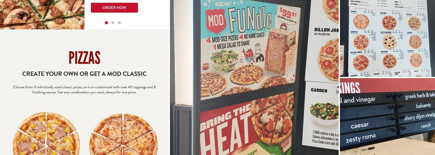 MOD Pizza Menu