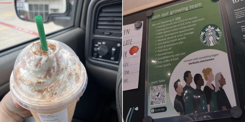 Starbucks Menu