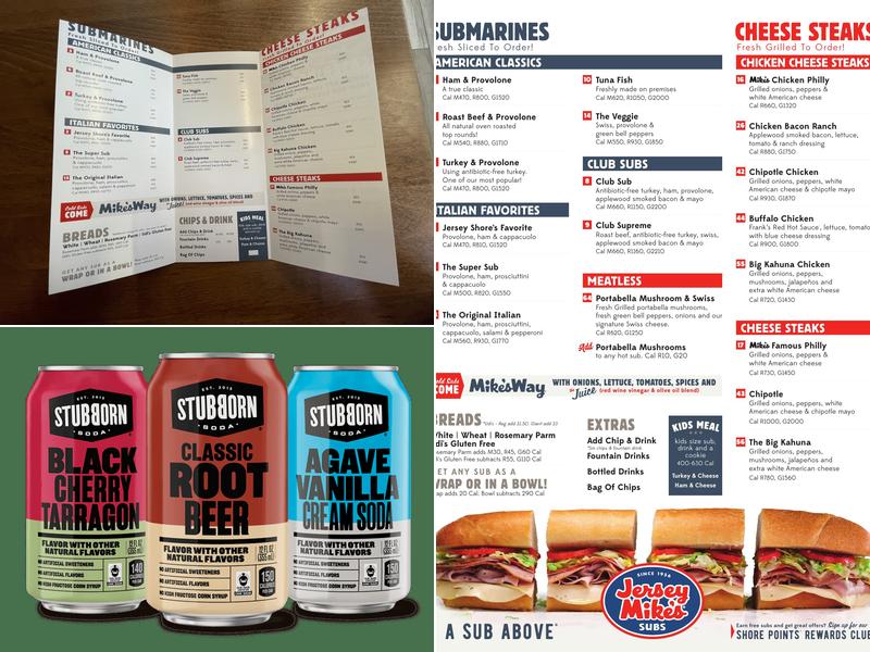 Jersey Mike's Menu
