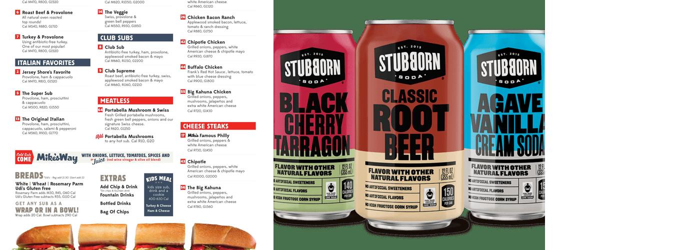 Jersey Mike's Subs Menu