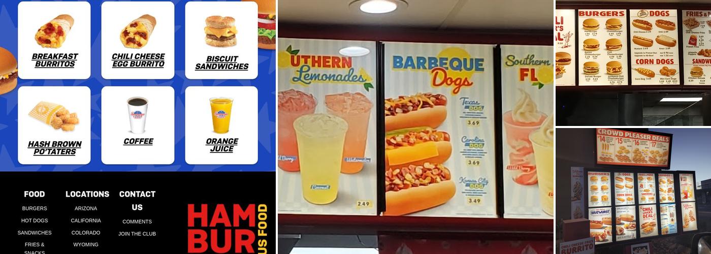 Hamburger Stand Menu