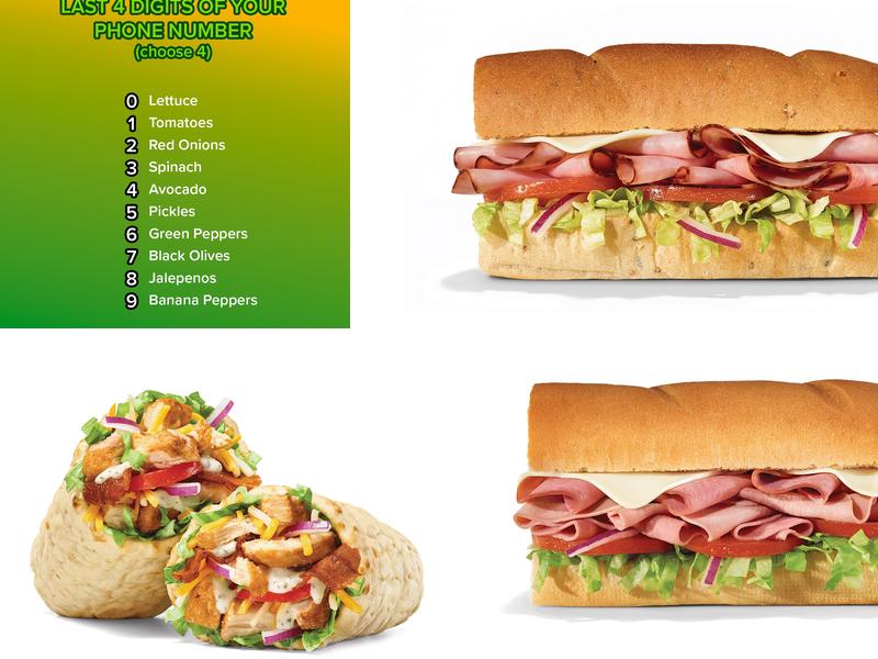Subway Menu