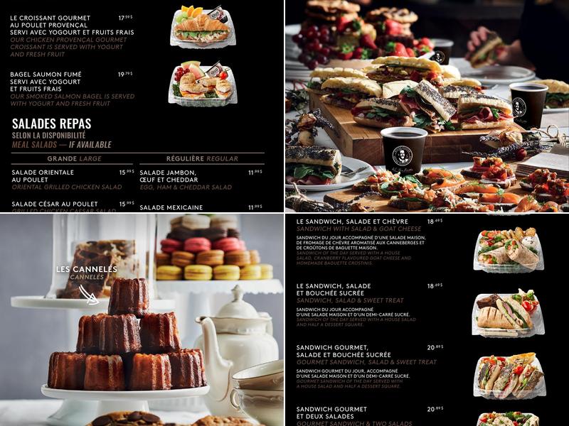 Café Van Houtte Menu