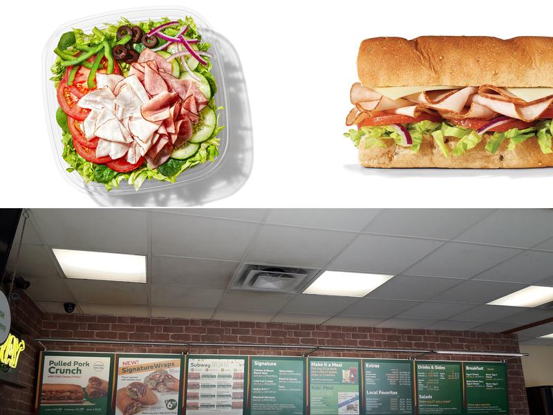 Subway Menu