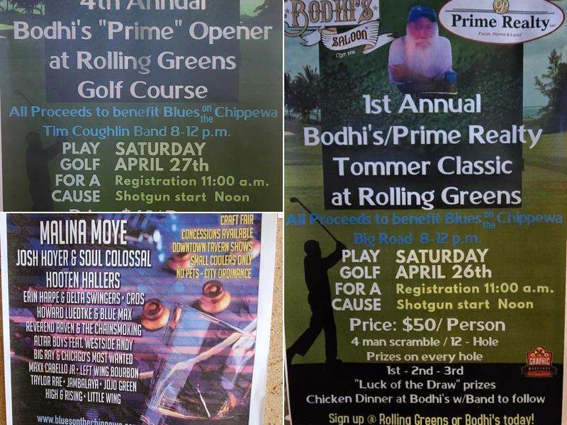 Bodhi's Saloon, LLC Menu