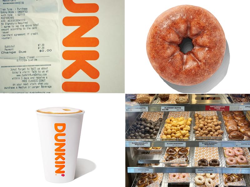 Dunkin' Menu