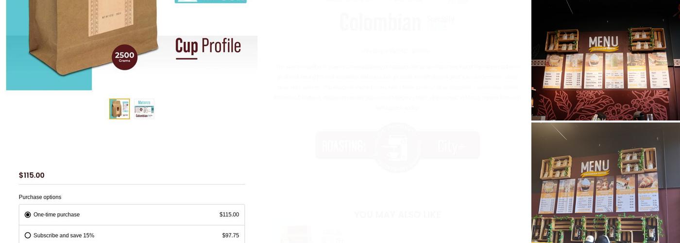 COF& Menu