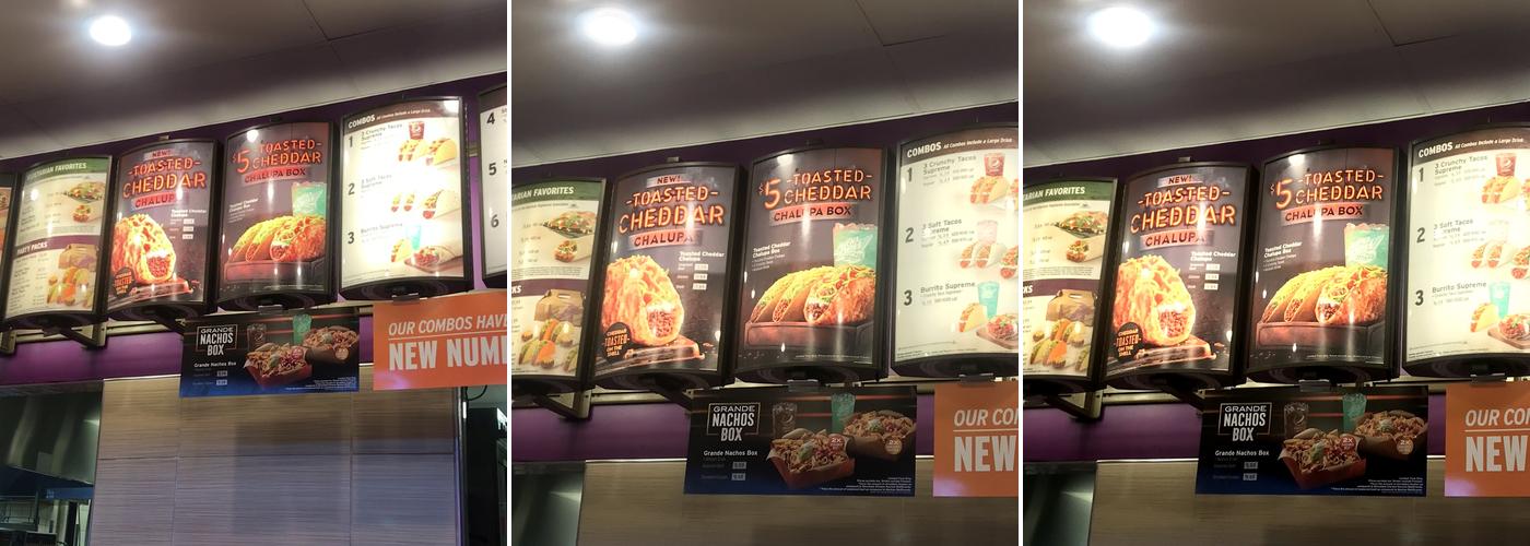 Taco Bell Menu