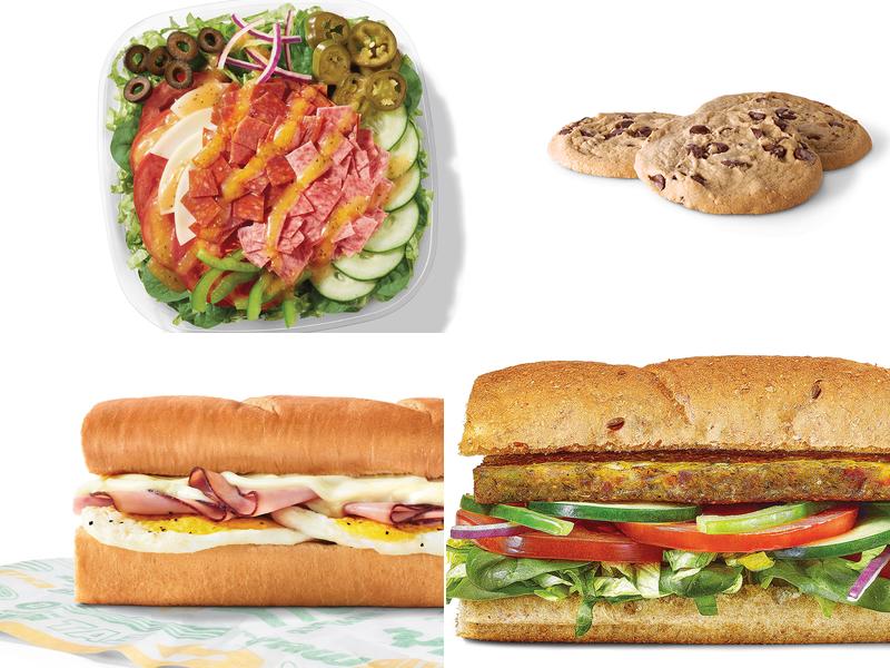 Subway Menu