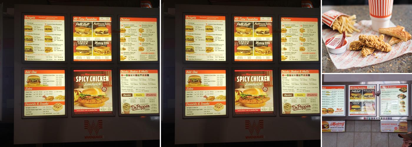 Whataburger Menu