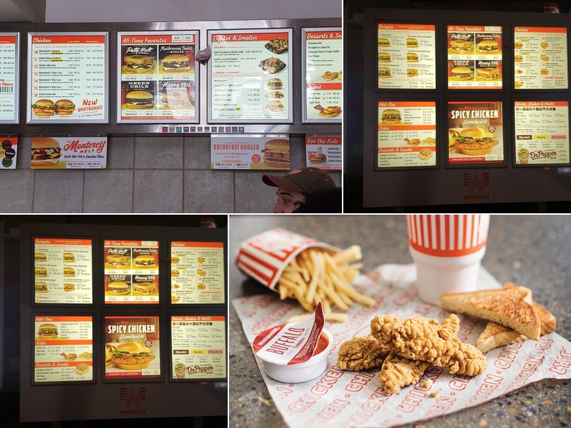 Whataburger Menu