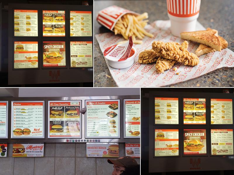 Whataburger Menu