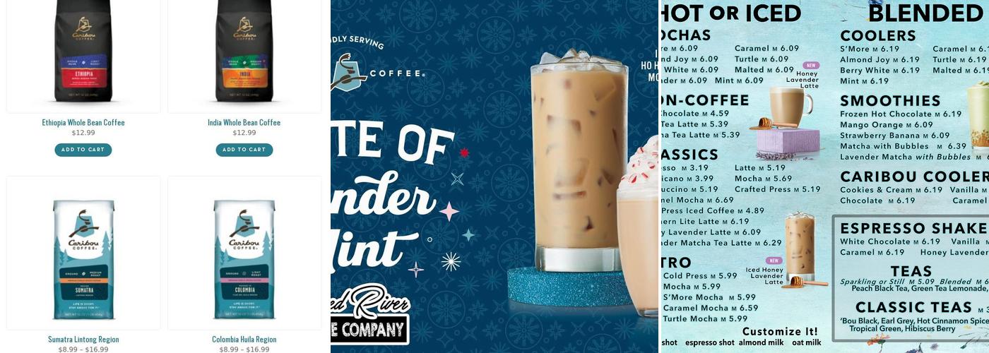 Reed River Coffee Company Menu