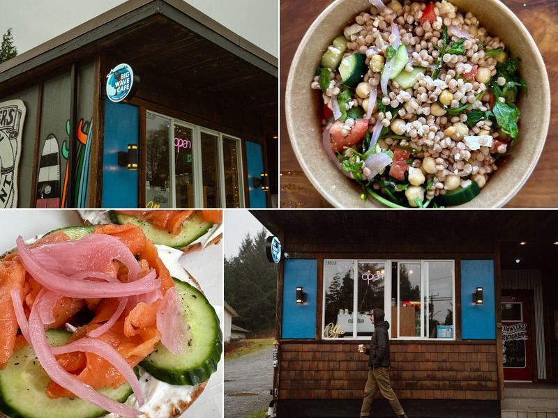 Big Wave Café 1992 Peninsula Rd Suite B, Ucluelet