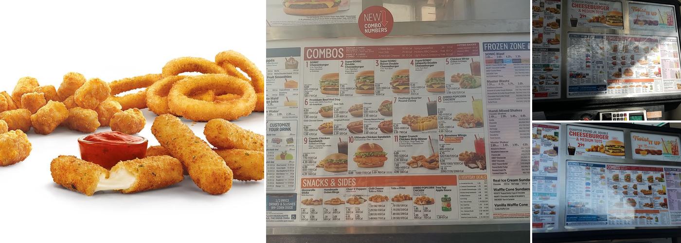 Sonic Drive-In Menu