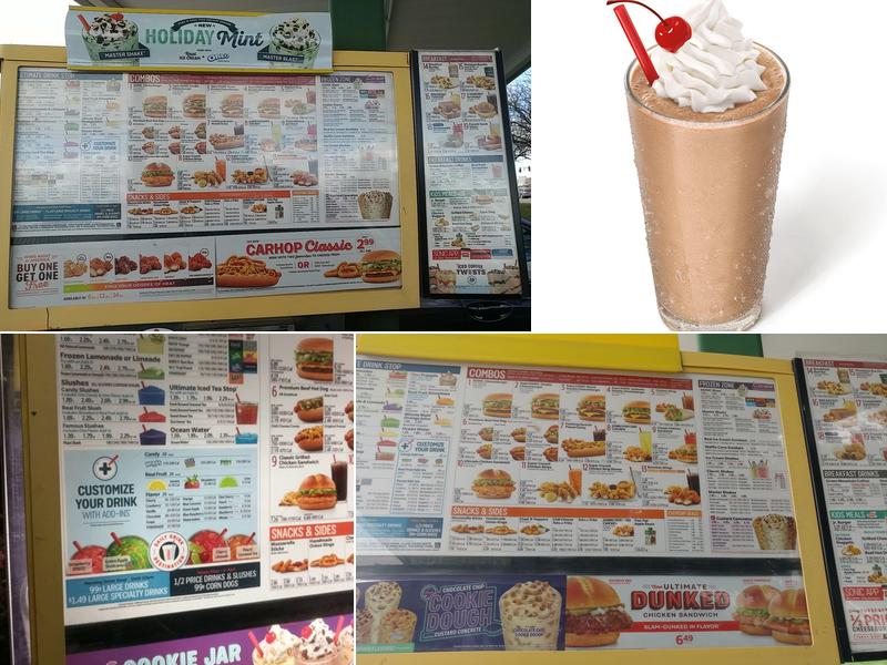 Sonic Drive-In Menu