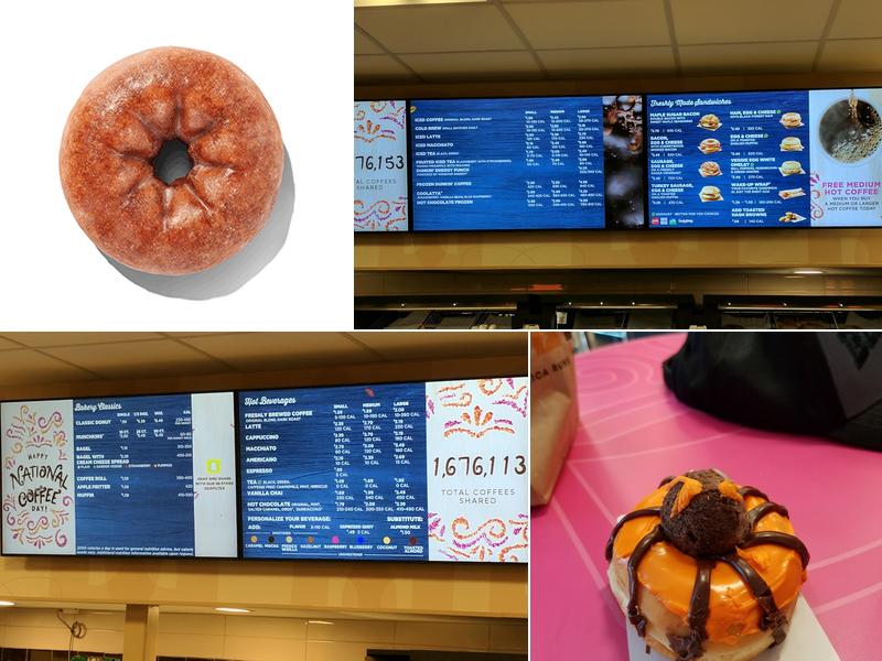 Dunkin' Menu