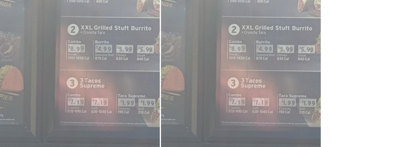 Taco Bell Menu