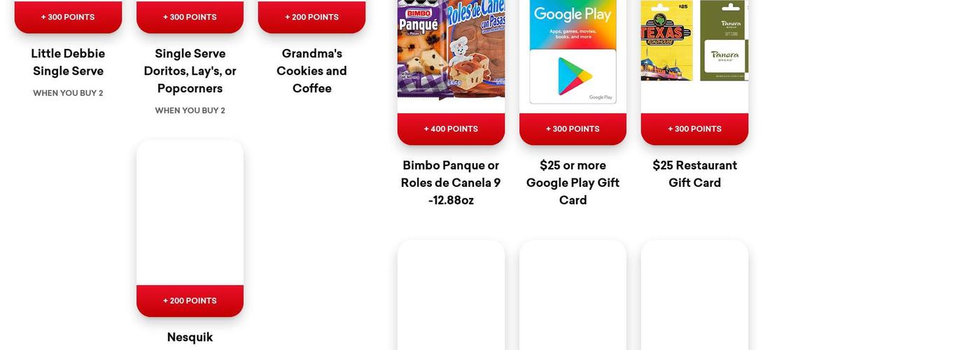 Speedway Menu