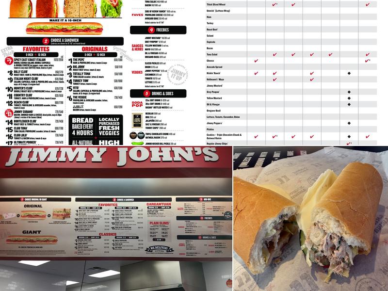 Jimmy John's Menu