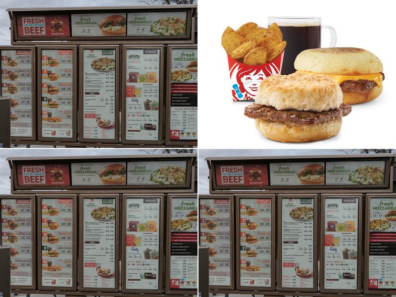 Wendy's Menu